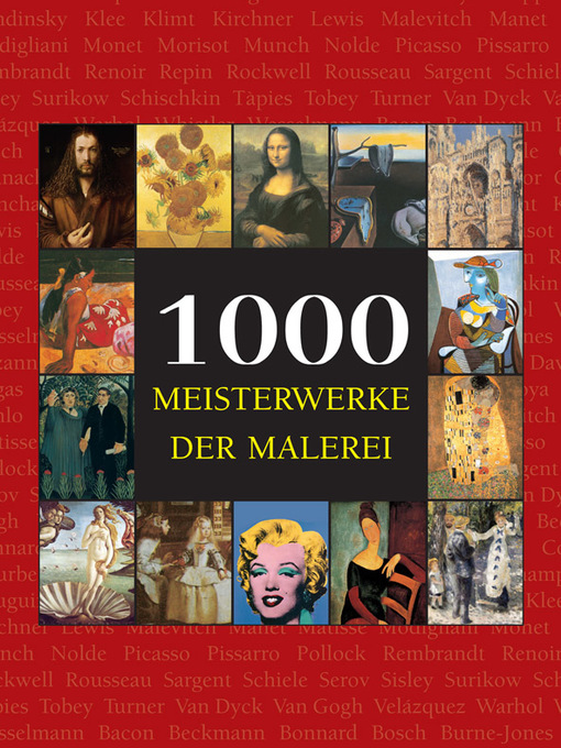 Title details for 1000 Meisterwerke der Malerei by Victoria Charles - Available